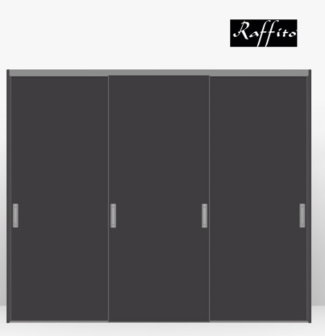 Raffito schuifdeurkast Style, modern, 3 deuren